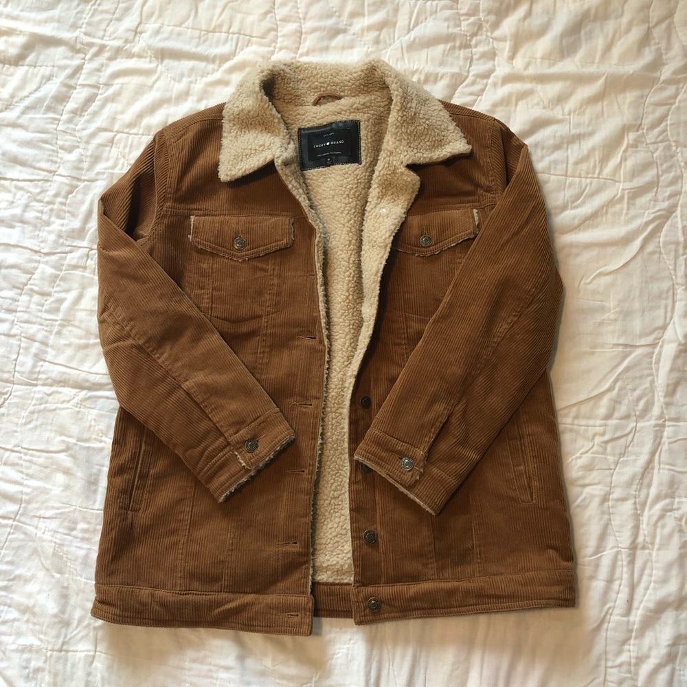 Corduroy Sherpa jacket